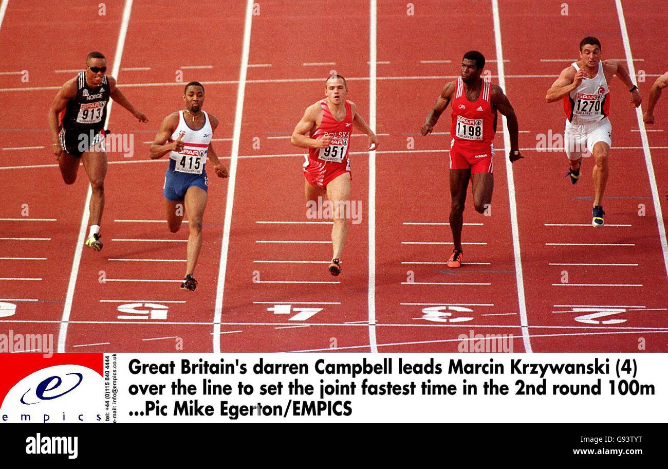 Atletica - XVII Campionati Europei - Budapest Foto Stock