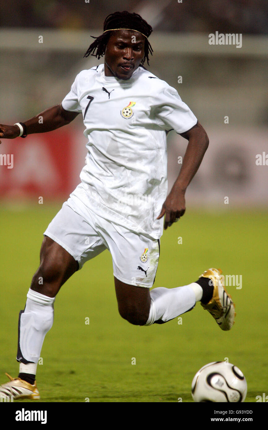 Calcio - African Cup of Nations 2006 - Gruppo D - Nigeria v Ghana - Port Said Stadium. Larus Kingston, Ghana Foto Stock