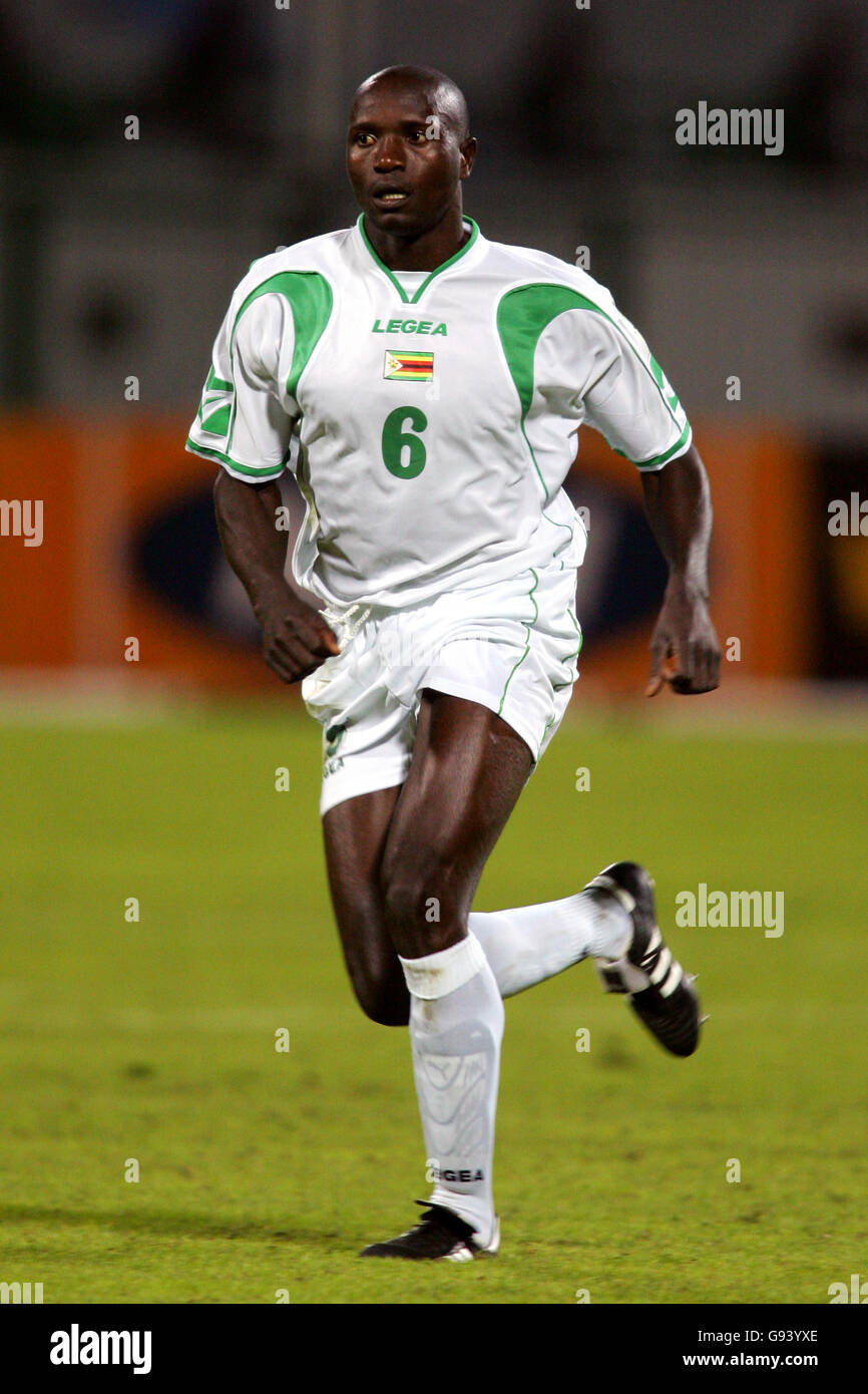 Calcio - Coppa d'Africa delle Nazioni 2006 - Gruppo D - Nigeria v dello Zimbabwe - la porta detta Stadium Foto Stock