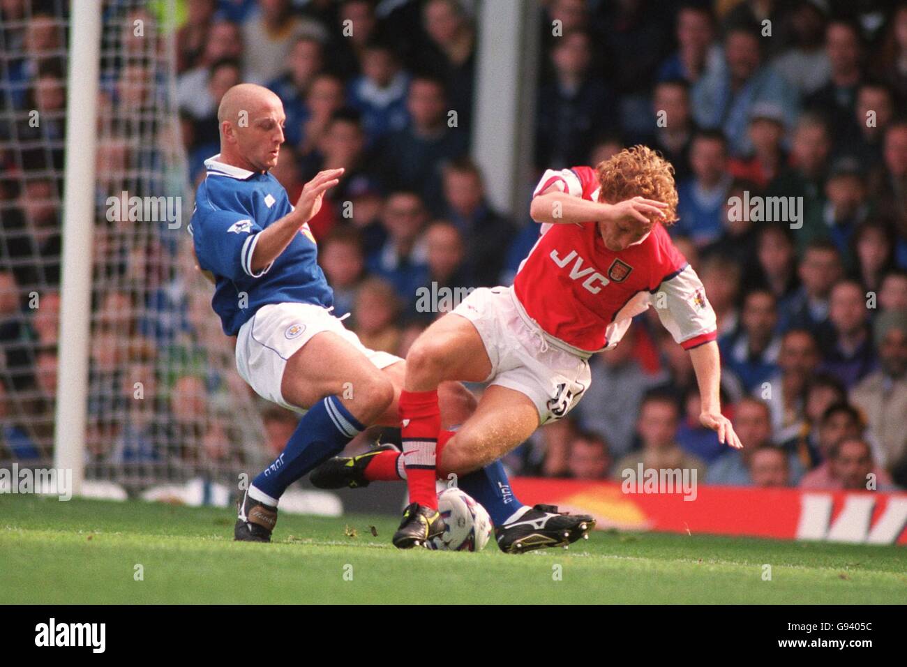 Calcio - FA Carling Premiership - Leicester City v Arsenal Foto Stock