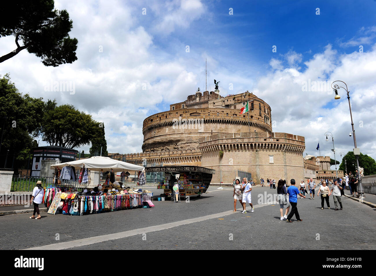 Roma, Italia. Castel Sant'Angelo. Foto di Paolo Heyes, Mercoledì 01 Giugno, 2016. Foto Stock