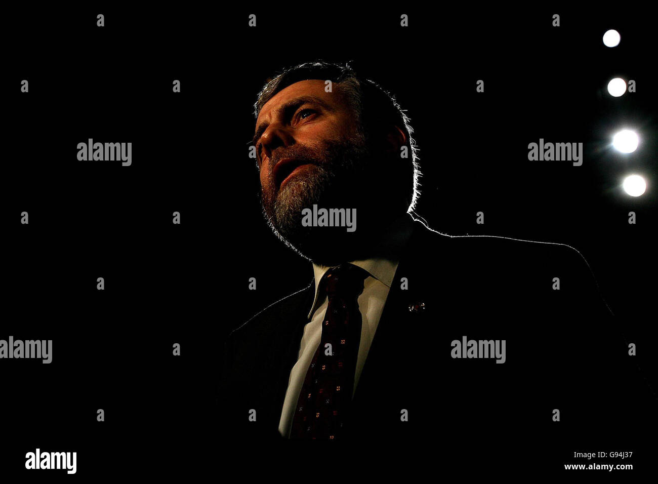 Jack o'Connor, leader dell'Unione della SIPTU, durante i colloqui su un nuovo accordo di partnership presso l'Abbey Theatre di Dublino, martedì 31 gennaio 2006. Dopo due ore di dibattito, i delegati hanno votato in modo schiacciante per partecipare a un nuovo accordo di partenariato nazionale in sostituzione dell'attuale accordo sul progresso sostenibile. Vedere la storia della PA POLITICA Union Ireland. PREMERE ASSOCIAZIONE foto. Il credito fotografico dovrebbe essere: Julien Behal/PA. Foto Stock