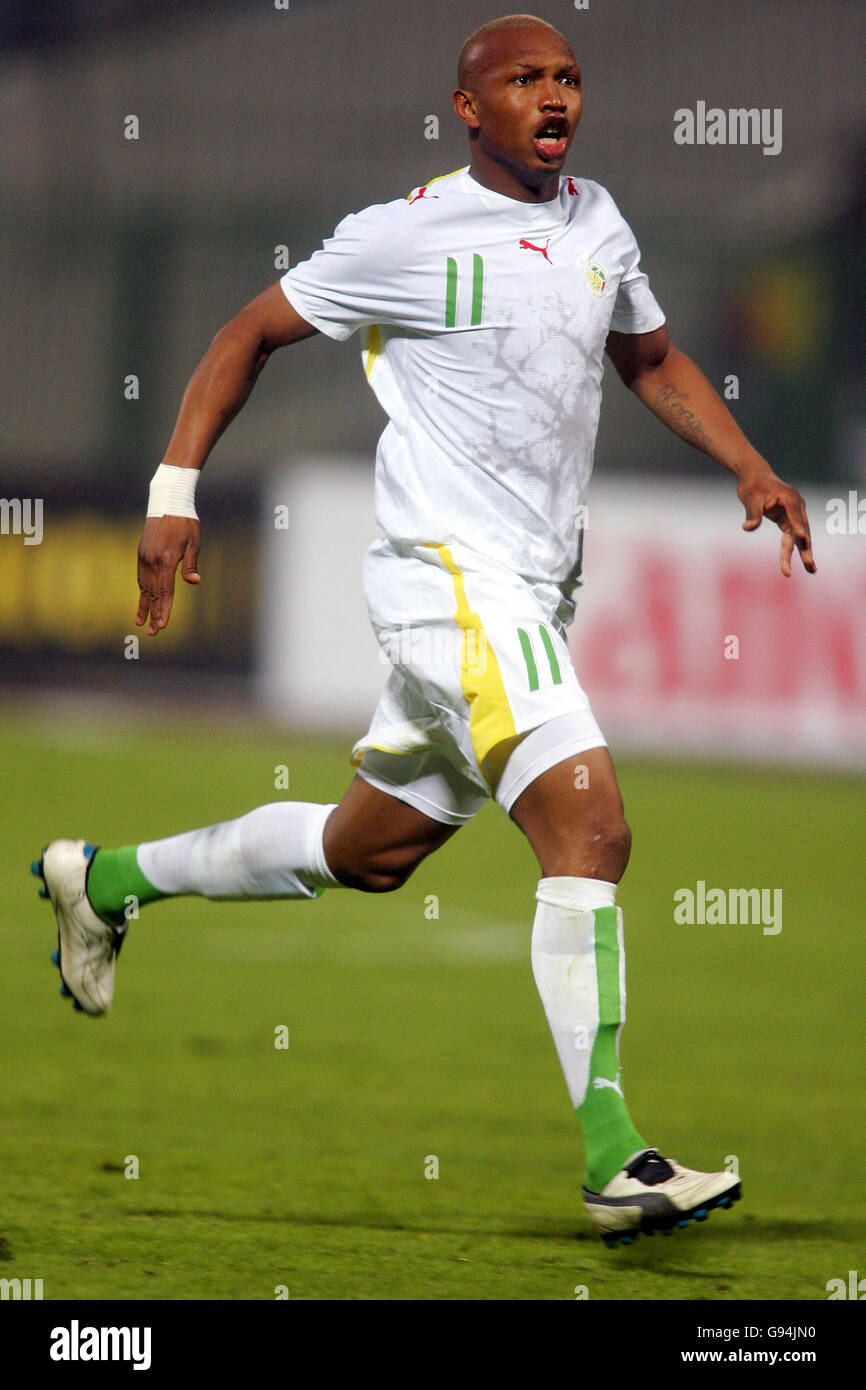 Calcio - Coppa d'Africa delle Nazioni 2006 - Gruppo D - Zimbabwe v Senegal - Port Said Stadium Foto Stock