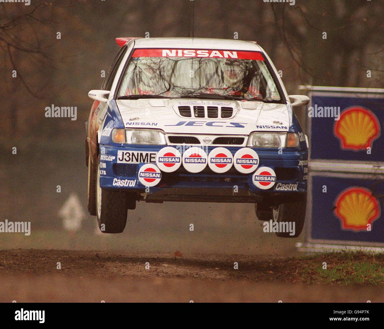 STIG BLOMQVIST SVEZIA CHATSWORTH LOMBARD RAC RALLY Z4 Foto Stock