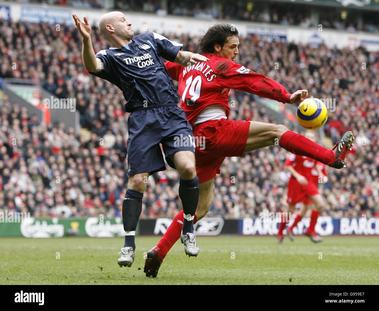 Calcio - FA Barclays Premiership - Liverpool v Manchester City - Anfield Foto Stock