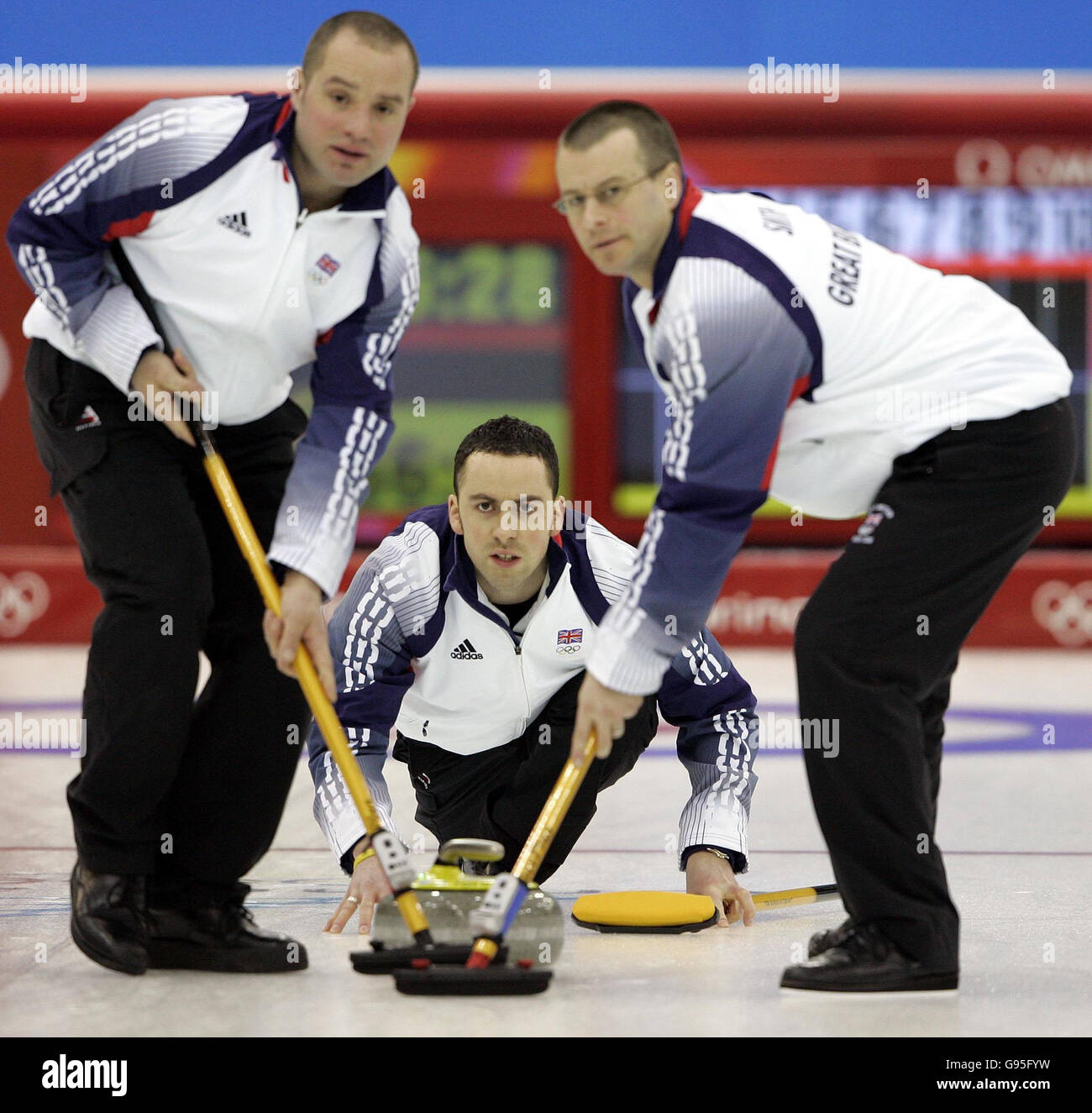 Olimpiadi invernali Foto Stock