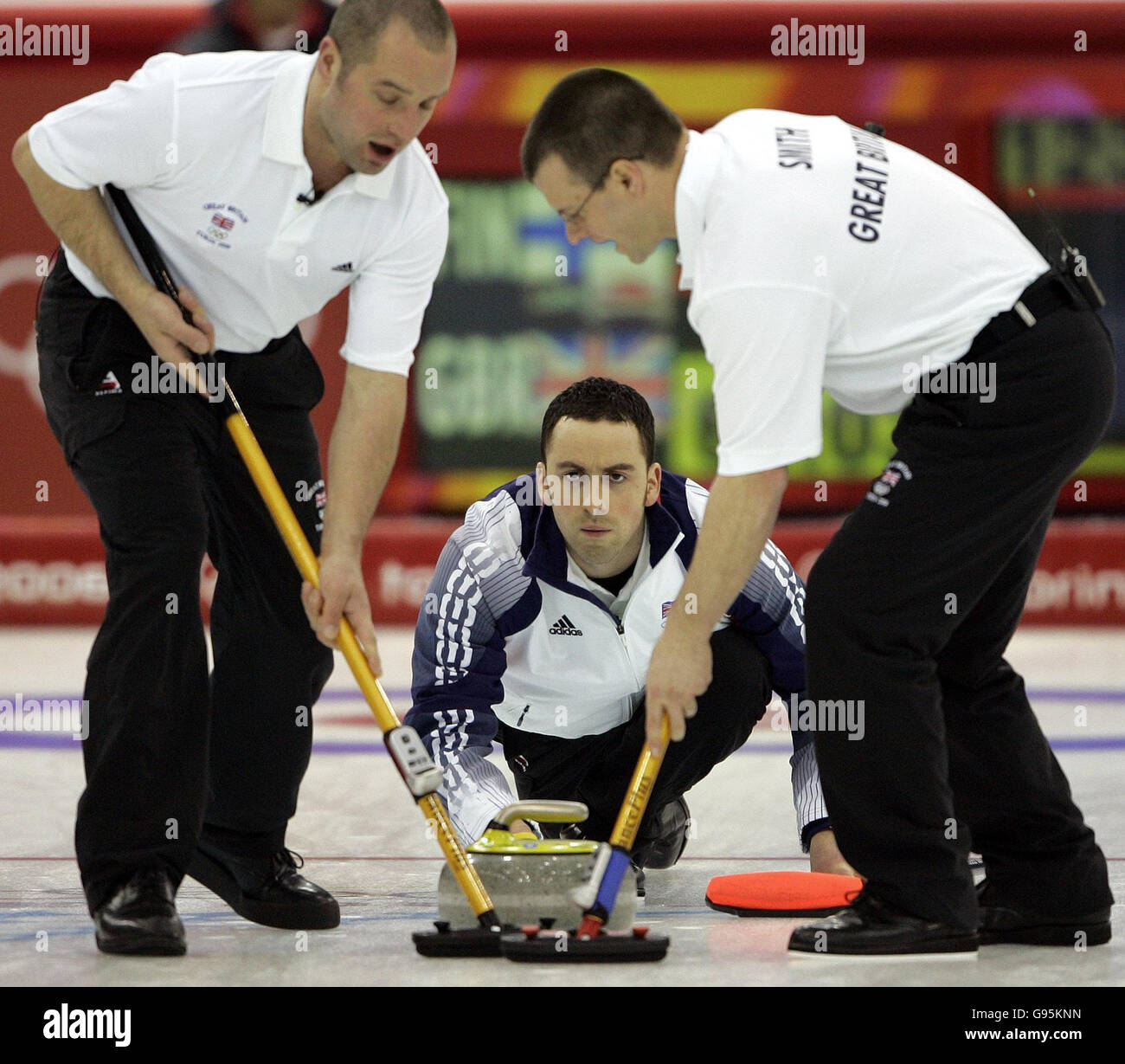 Olimpiadi invernali Foto Stock