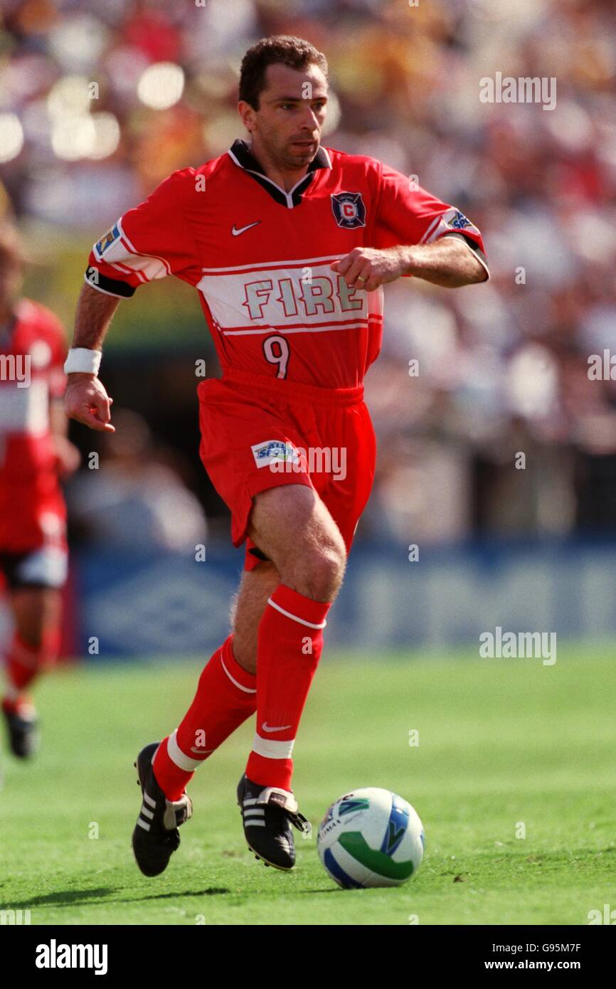 Calcio americano - Major League Soccer Cup Final - Washington DC United contro Chicago Fire. Jerzy Podbrozny, fuoco di Chicago Foto Stock