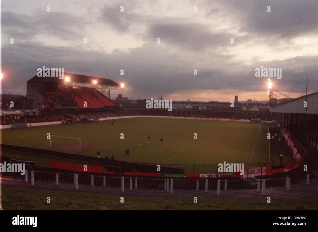 Calcio - europeo under 21 Championships Qualifier - Irlanda del Nord / Germania. The Oval, Belfast Foto Stock