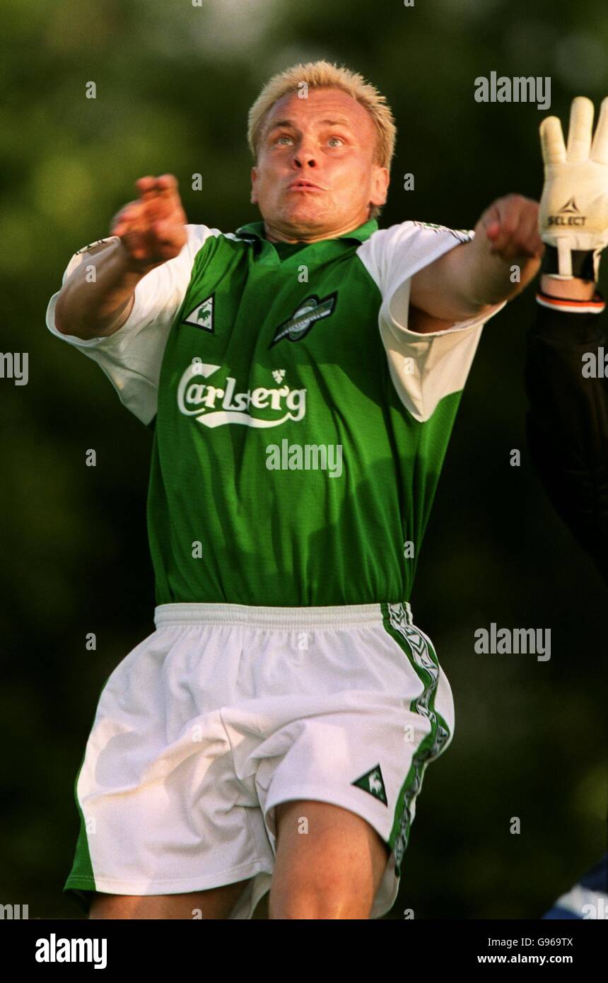 Calcio - Friendly - AB v Hibernian F.C Foto Stock