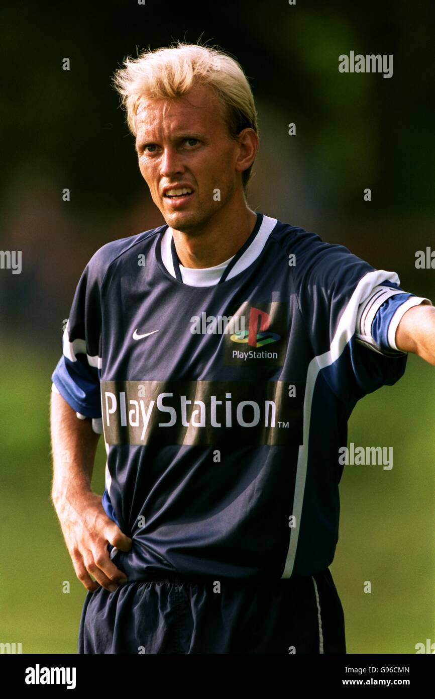 Calcio - amichevole - AB v Hibernian. René Henriksen, AB Foto Stock