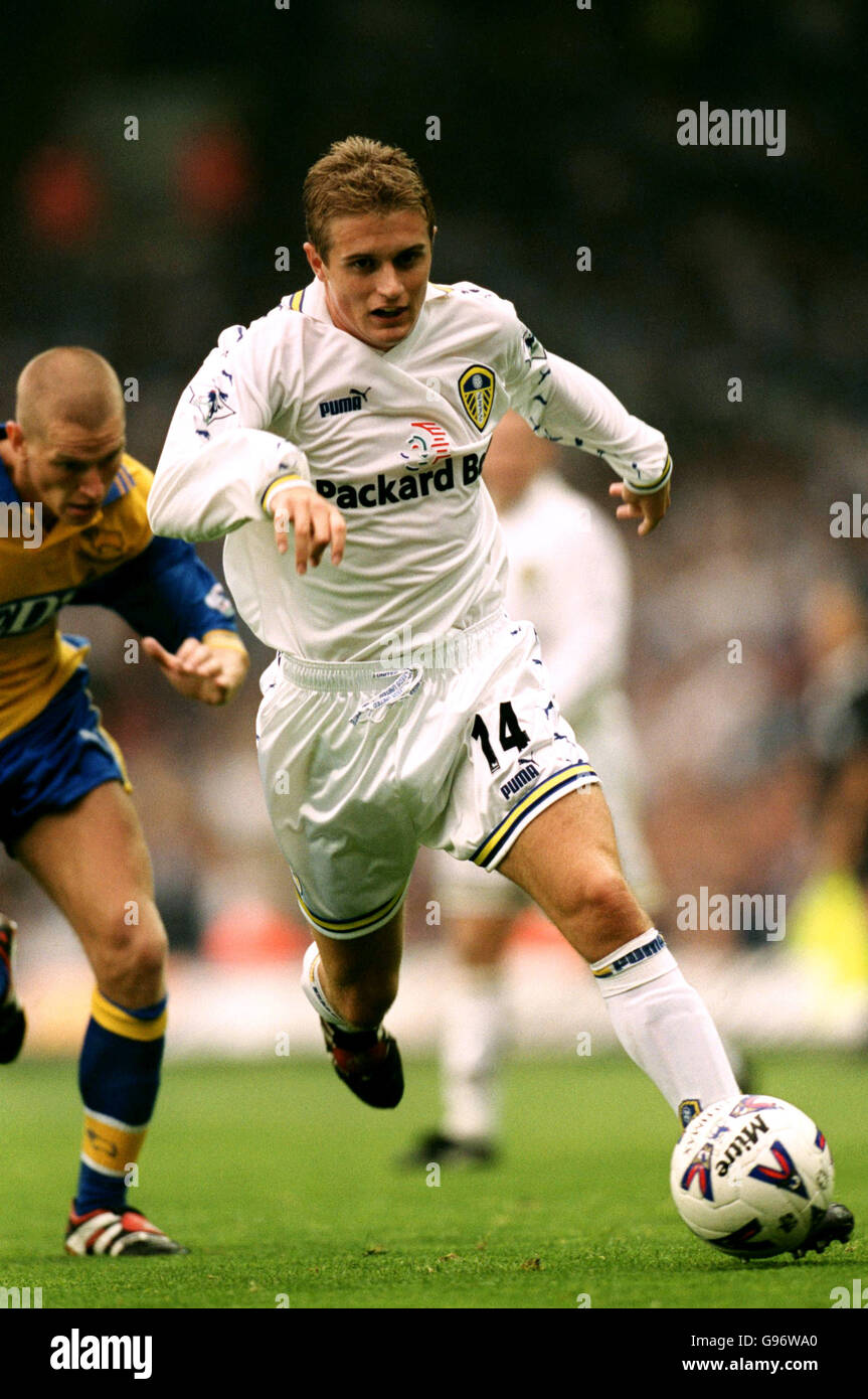 Calcio - fa Carling Premiership - Leeds United / Derby County. Stephen McPhail di Leeds United Foto Stock