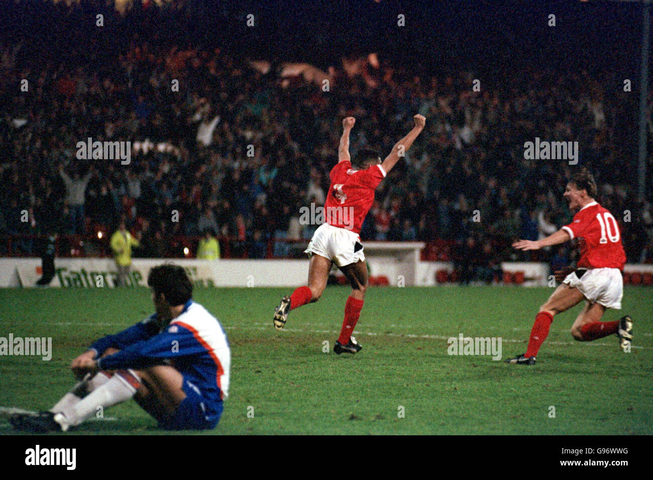 Calcio - Barclays League Division One - Nottingham Forest v il centro di Luton Foto Stock