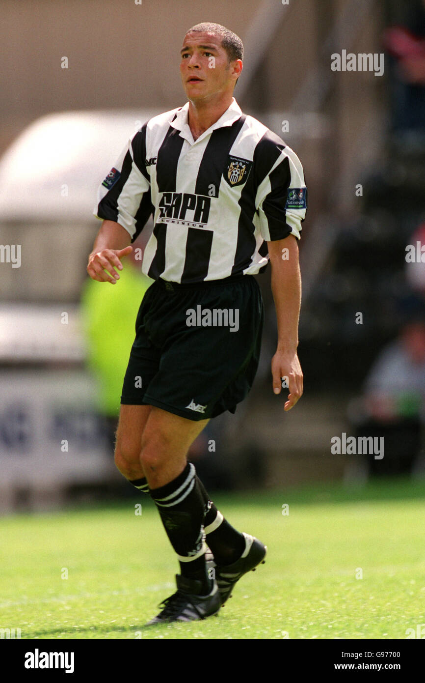 Calcio - amichevole - Contea di Notts / Arsenal. Mark Warren, contea di Notts Foto Stock