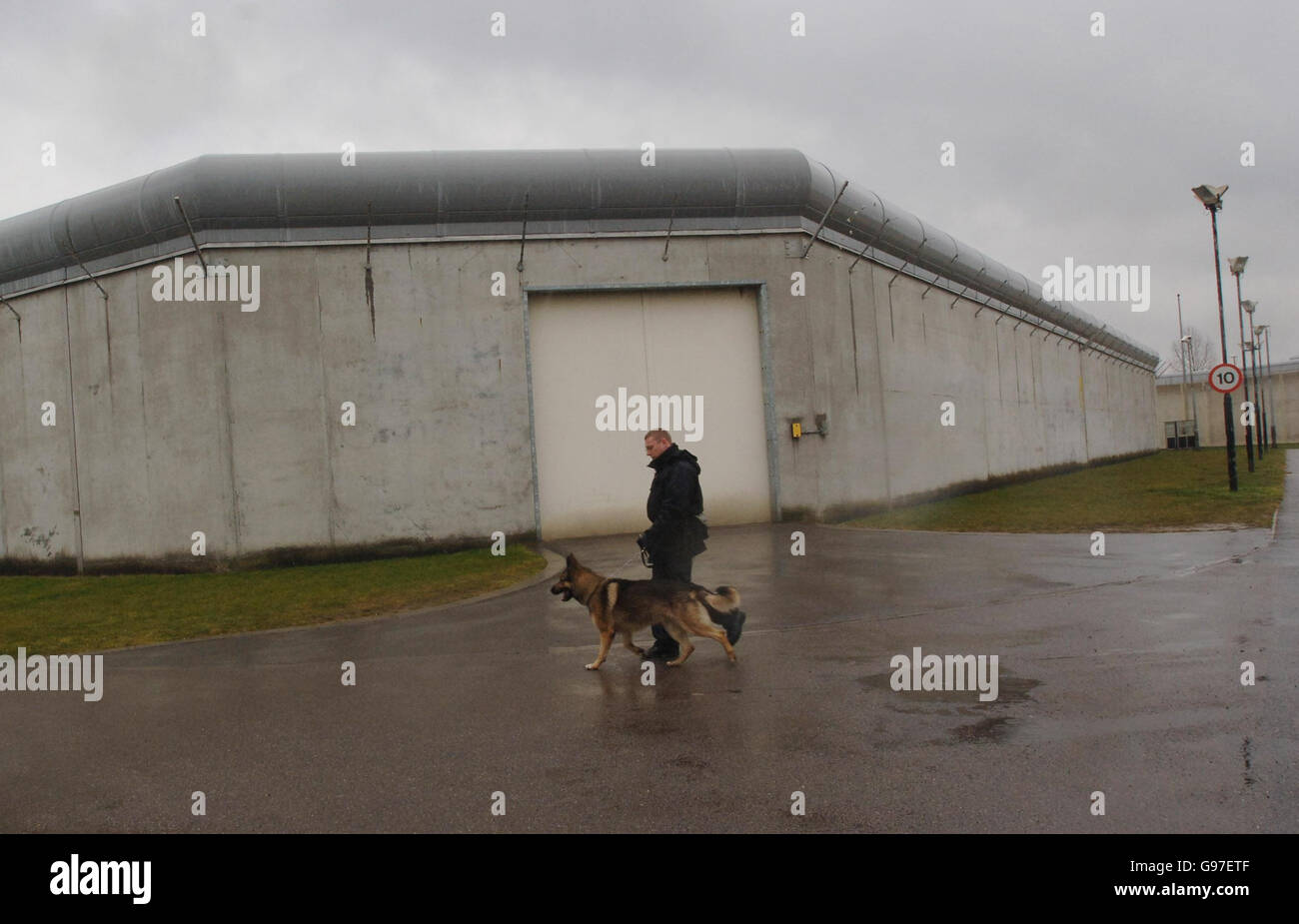 Carceri Belmarsh Foto Stock