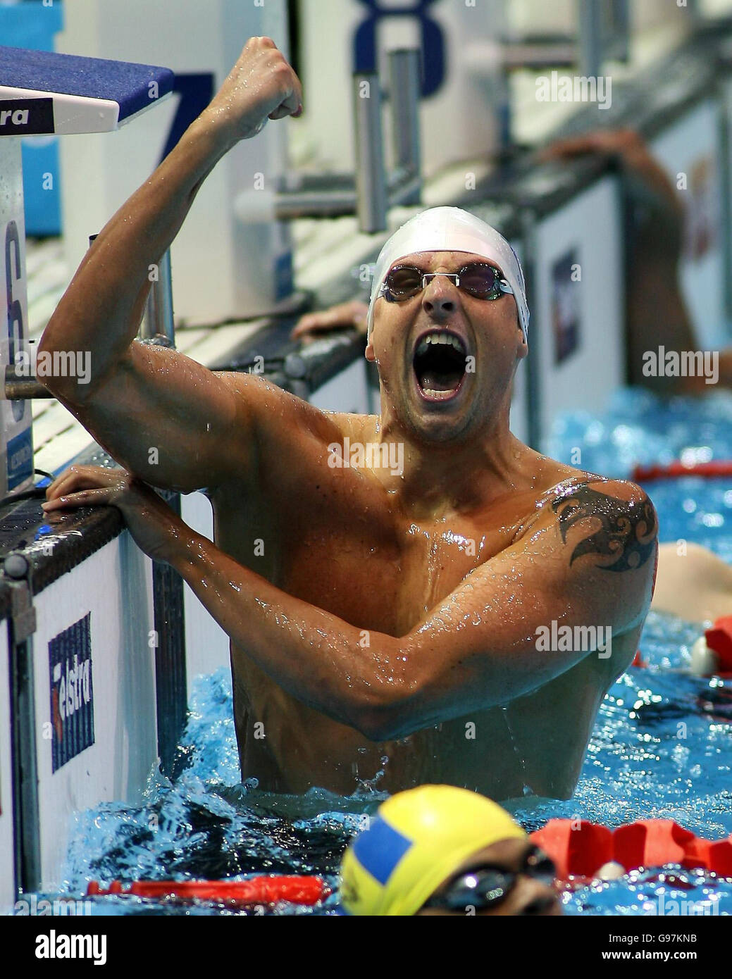 Australia Giochi del Commonwealth nuoto Foto Stock