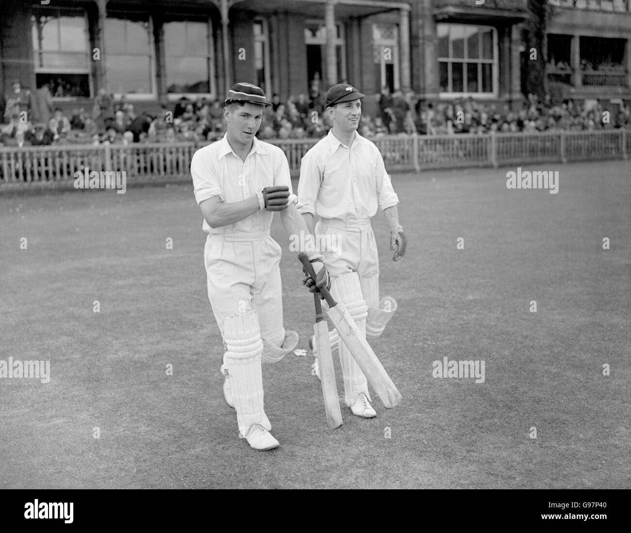Cricket - Terza vittoria prova - Inghilterra v Servizi australiano - Signore - Seconda giornata Foto Stock