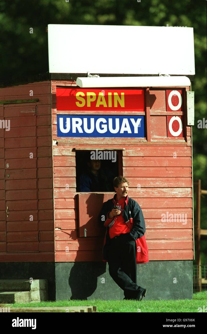 Il Rugby - Coppa del Mondo di Rugby 99 - Piscina A - Spagna v Uruguay Foto Stock