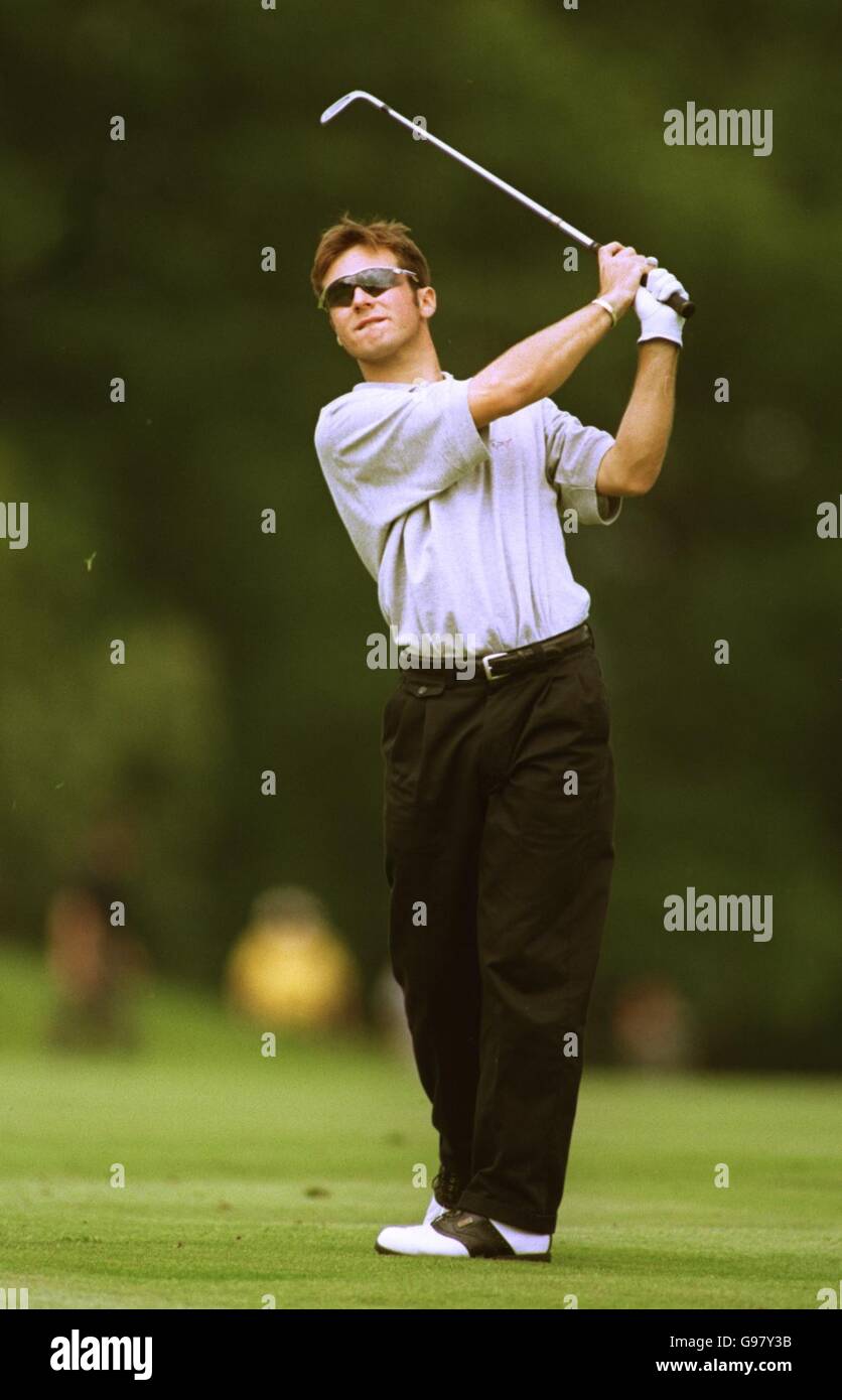 Golf - Compaq European Grand Prix - Slaley Hall. Trevor Immelman Foto Stock