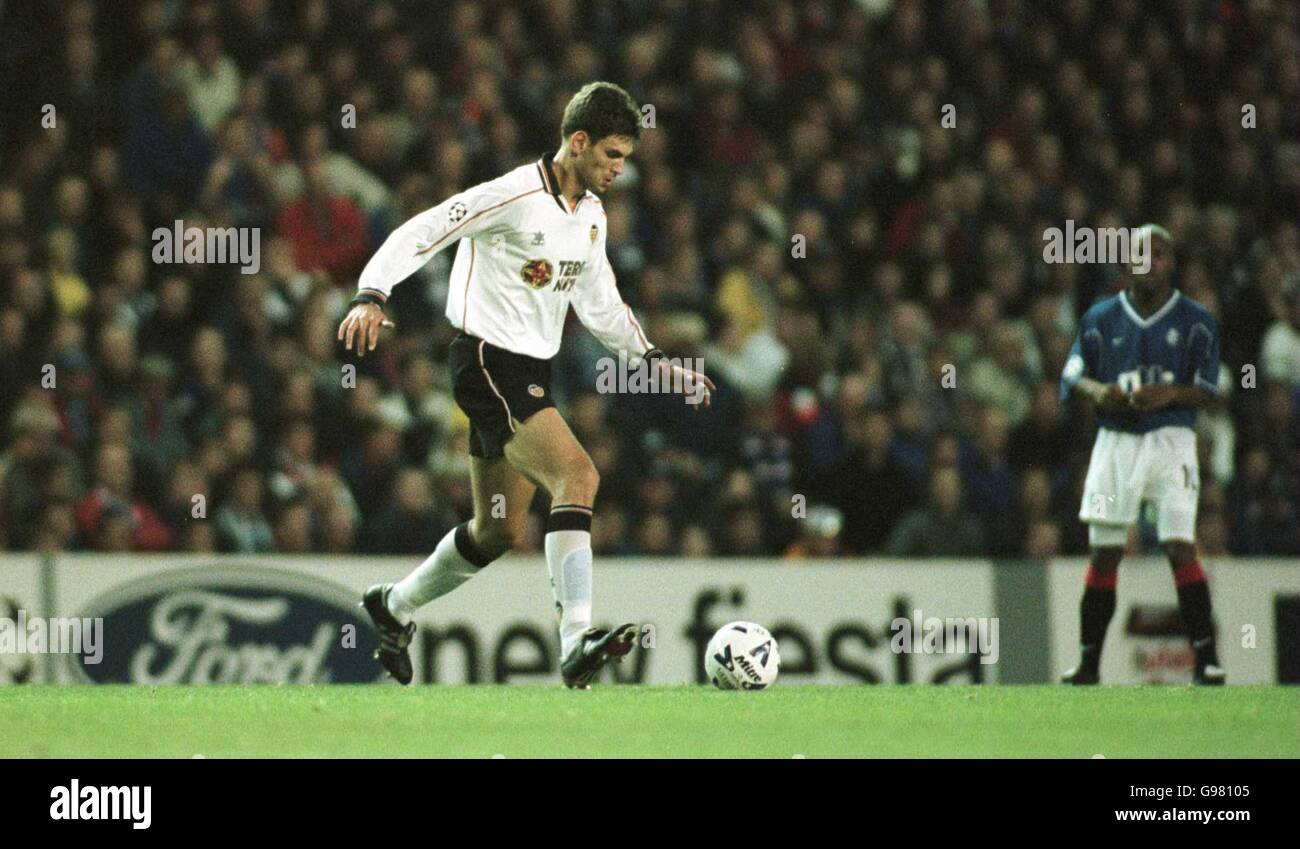 Soccer - UEFA Champions League - Gruppo F - Rangers v Valencia Foto Stock