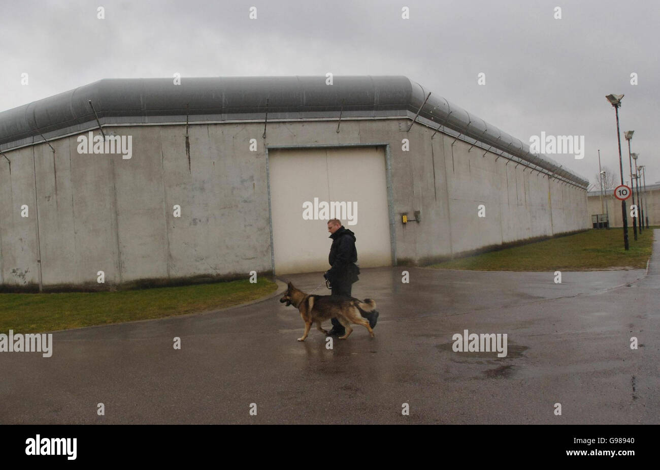 Carceri Belmarsh Foto Stock