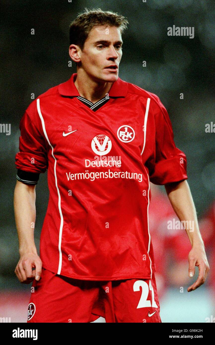 Calcio tedesco - Bundesliga - Hertha Berlin / Kaiserslautern. Andreas Buck, Kaiserslautern Foto Stock