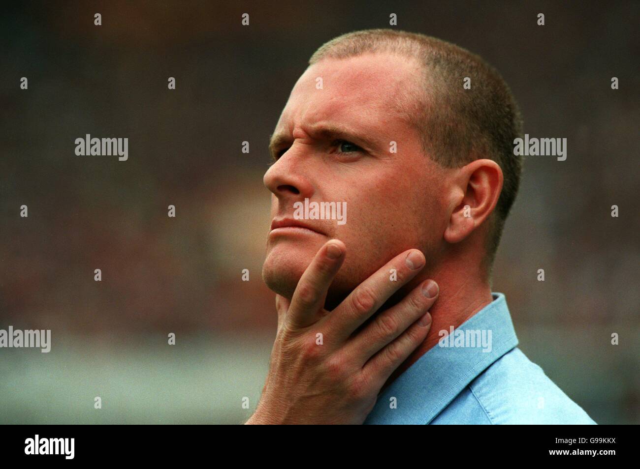 23-Apr-95, Calcio Italiano, Paul Gascoigne, Lazior Foto Stock