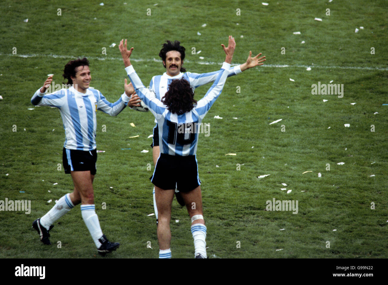 Calcio - Coppa del Mondo di Calcio - finale - Argentina v Holland - Estadio Monumental Foto Stock
