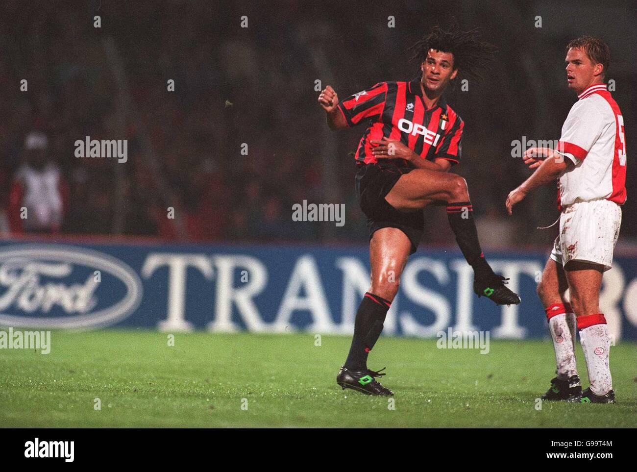 153523 Rudd Gullit. 14/set/94. Ruud Gullit, AC Milano Foto Stock