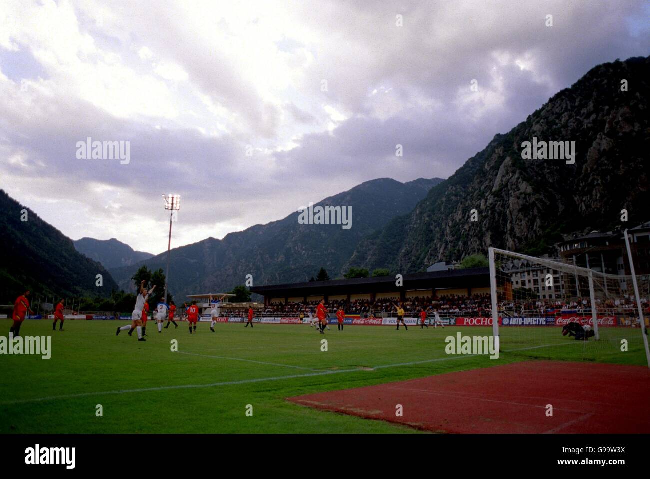 Calcio - Euro 2000 Qualifier - Gruppo Quattro - Andorra v Russia Foto Stock