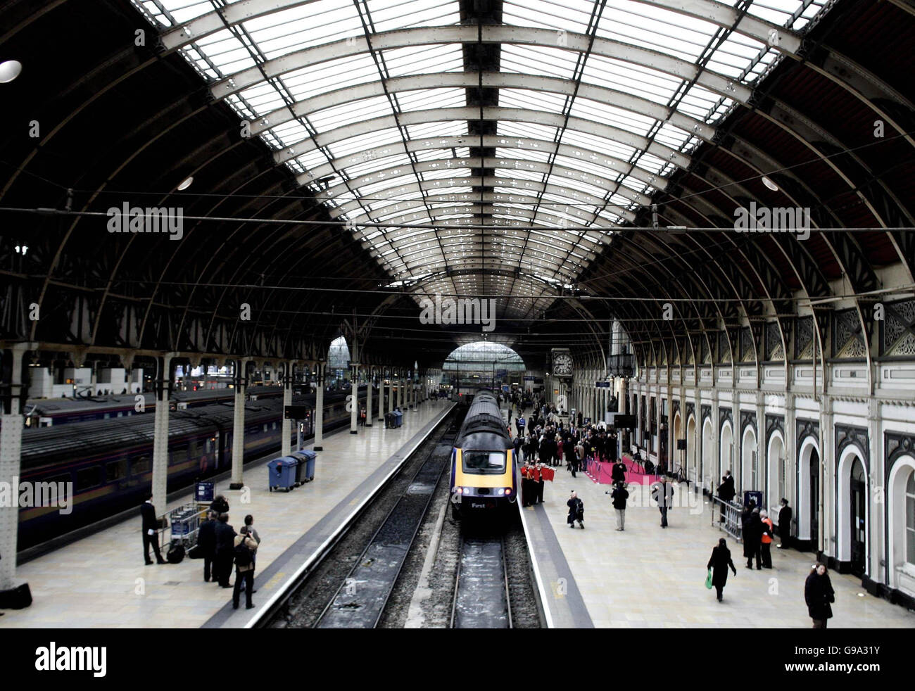 British Transport - rampa - Stazioni - Londra - 2006 Foto Stock