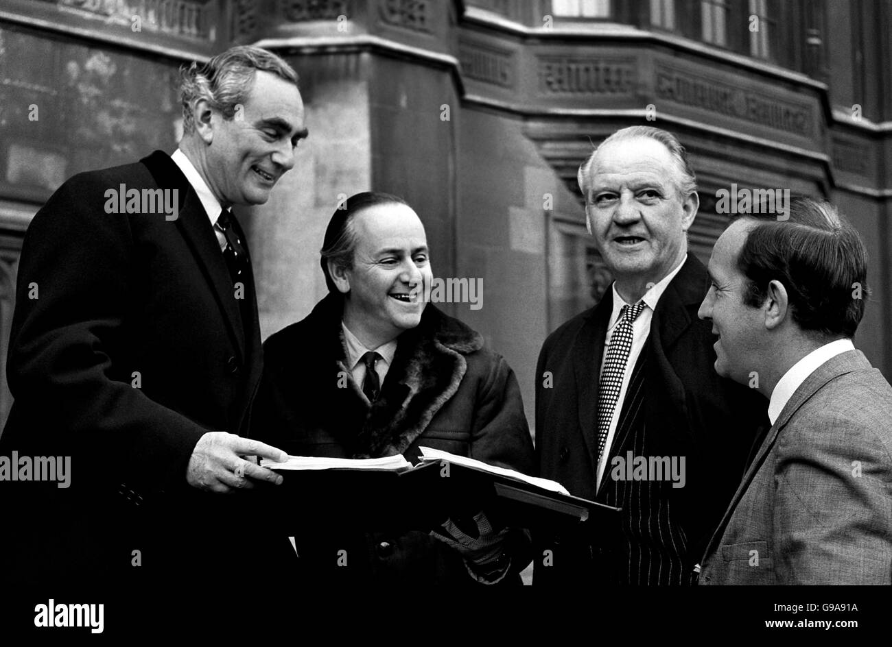 Il Sig. Maurice Edelman Foto Stock