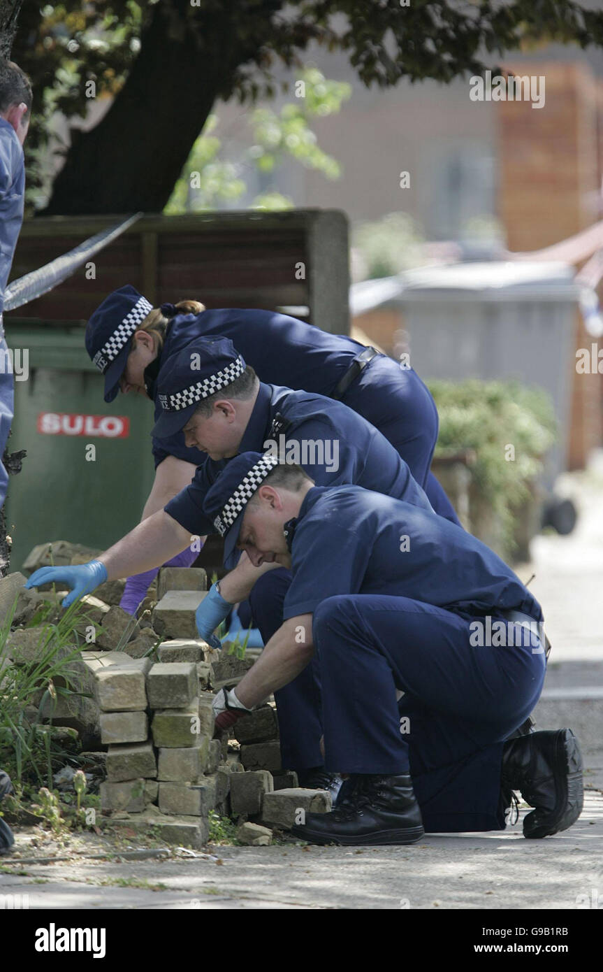 Connestabile di polizia Foto Stock