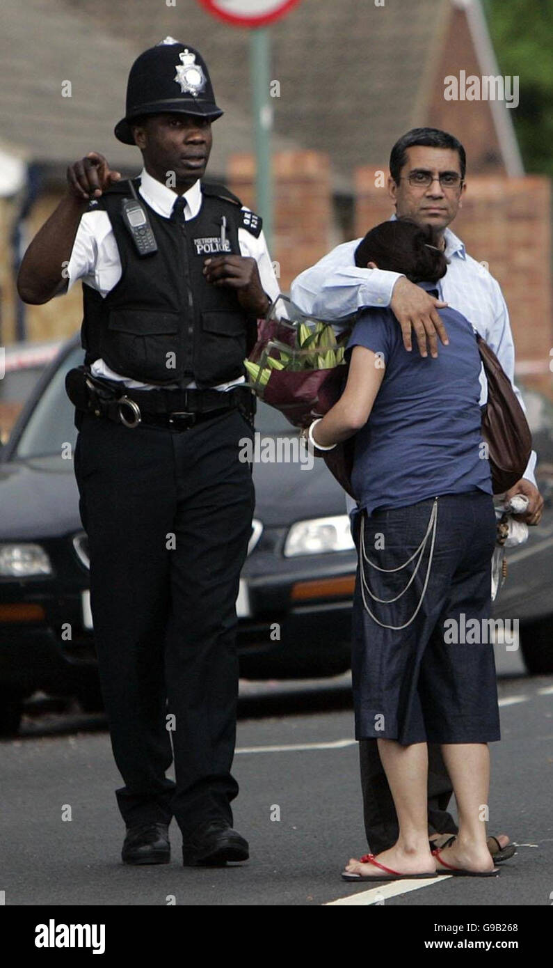 Connestabile di polizia Foto Stock