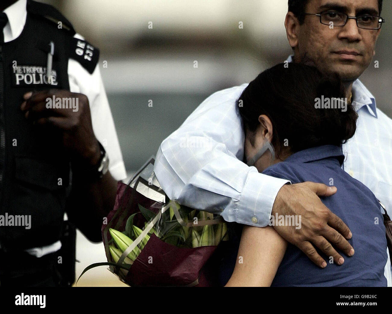 Connestabile di polizia Foto Stock