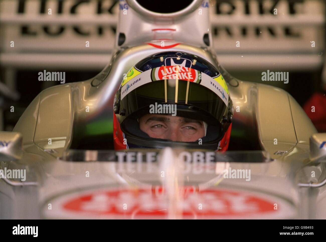 Formula uno Motor Racing - Test - Jerez. Ricardo Zonta, BAR Foto Stock