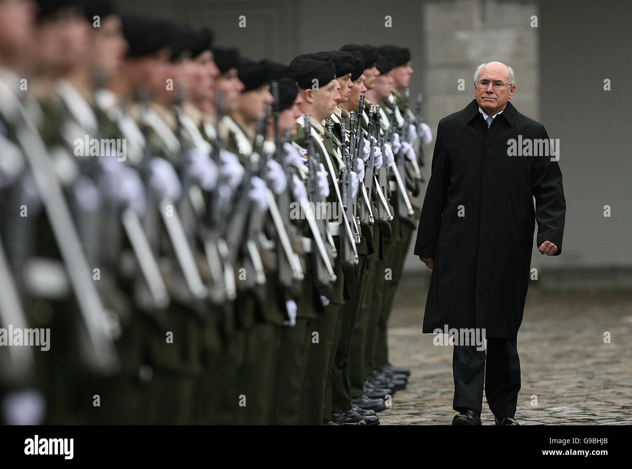 Politica Howard_Irlanda Foto Stock