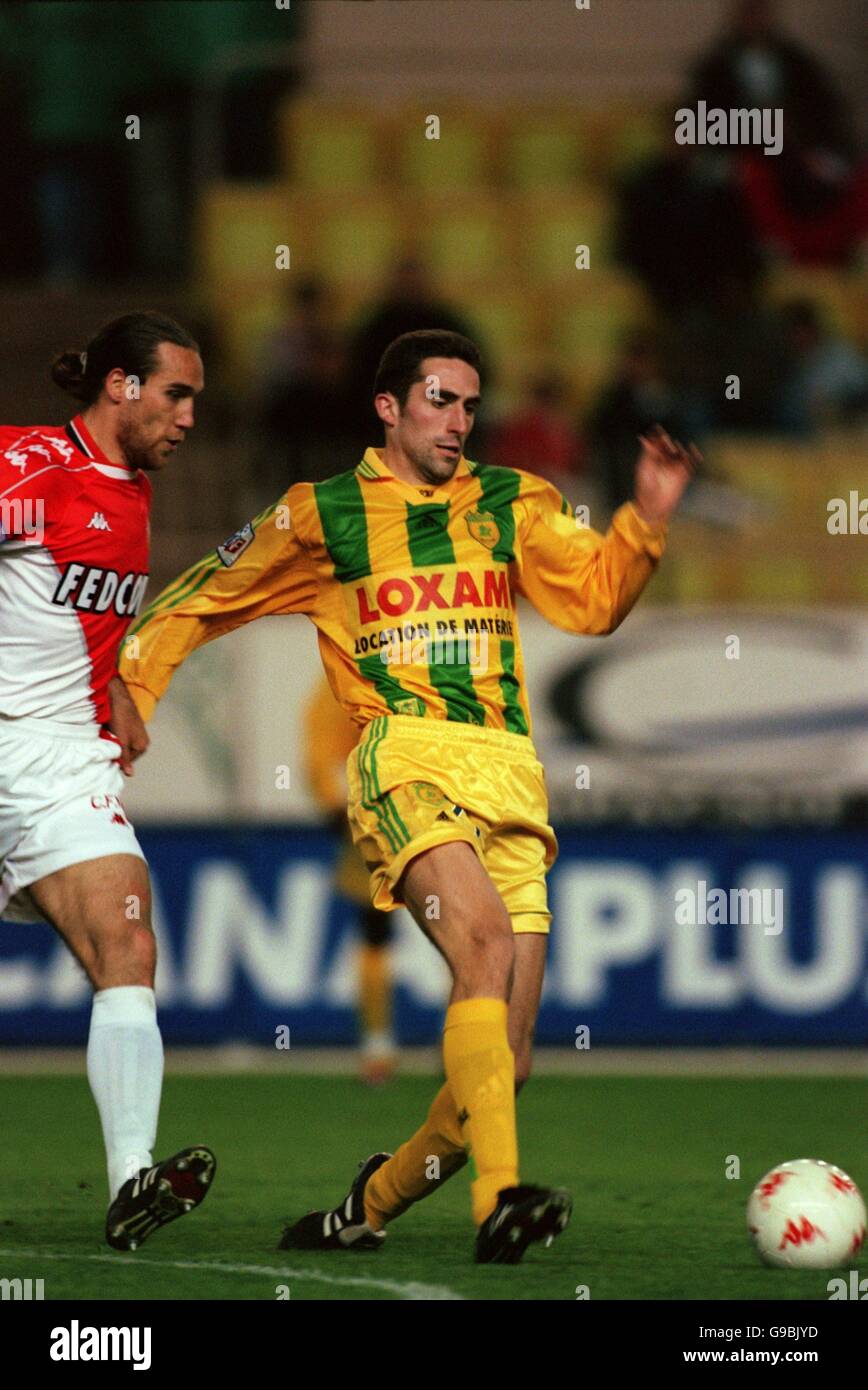 Calcio francese - Premiere Division - come Monaco v FC Nantes Foto Stock