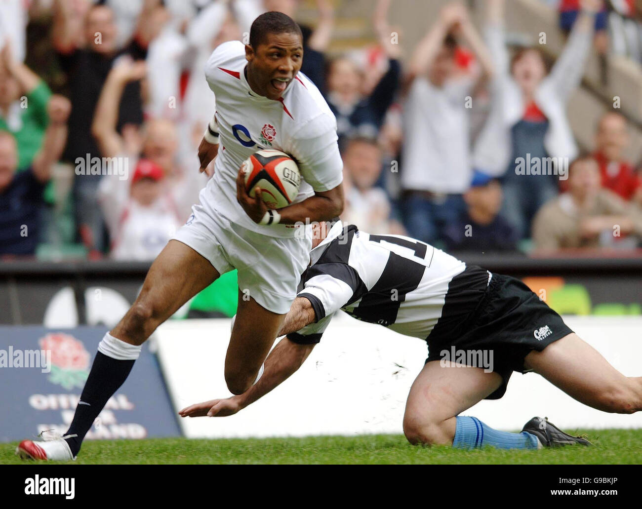 RUGBYU Inghilterra Foto Stock