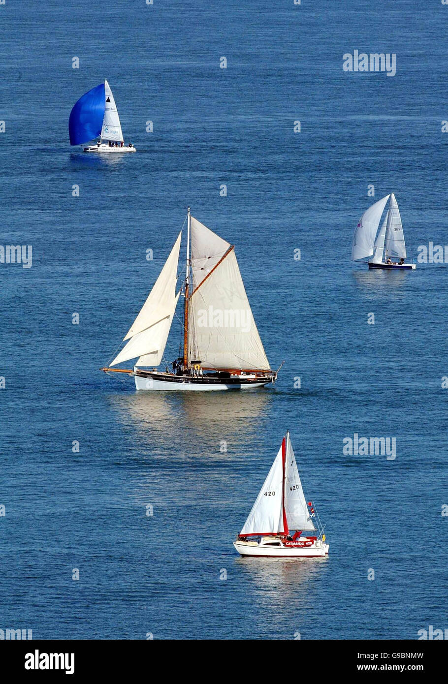 Settantacinquesimo intorno all isola gara Foto Stock