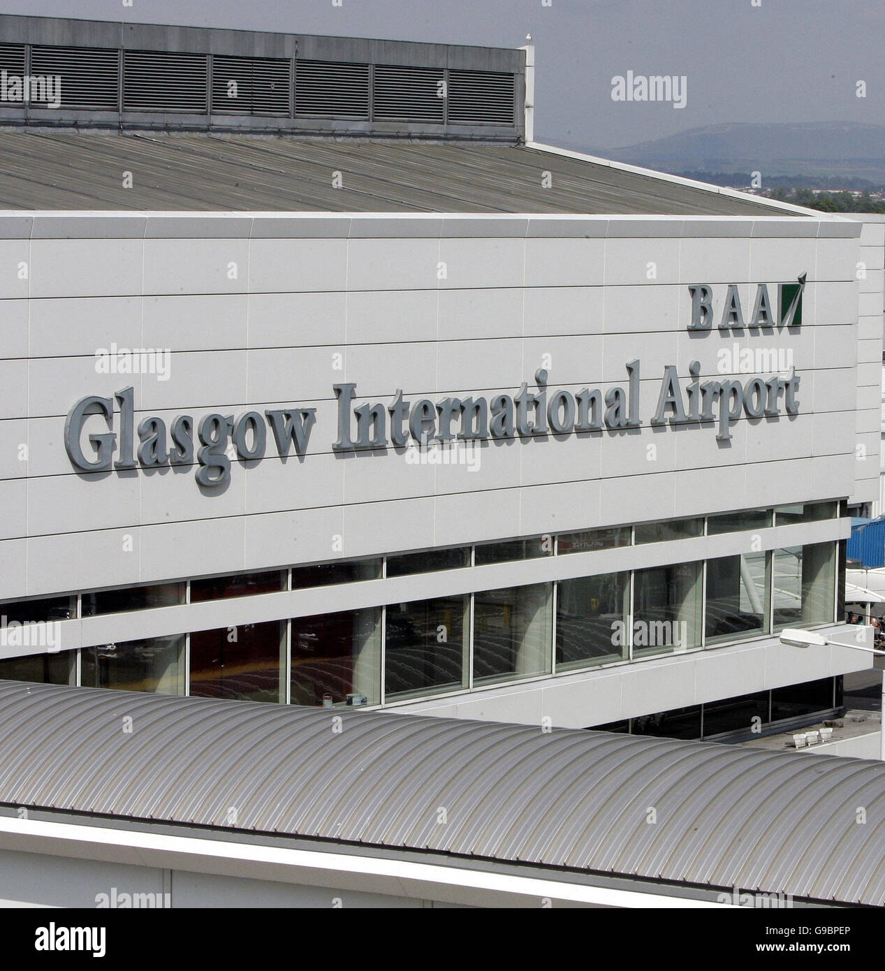 Xxxxxxxxxx per libreria xxxxxxxxxxxxxxxxx vista generale dell'aeroporto di Glasgow foto di credito dovrebbe leggere: Andrew Milligan/PA. Data: martedì 6 giugno 2006 Foto Stock