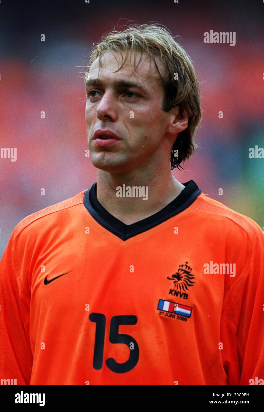 Calcio - Euro 2000 - Gruppo D - Francia / Olanda. Paul Bosvelt, Olanda Foto Stock