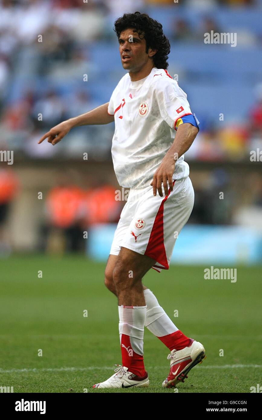 Calcio - 2006 FIFA World Cup Germany - GRUPPO H - Tunisia v - Arabia Saudita - Allianz Arena Foto Stock