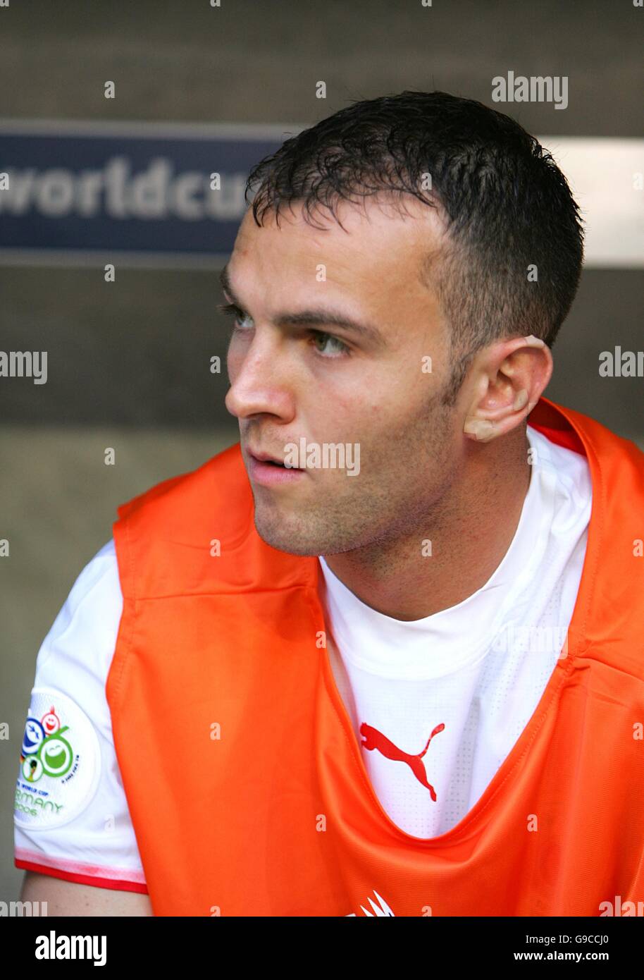 Calcio - 2006 FIFA World Cup Germany - GRUPPO H - Tunisia v - Arabia Saudita - Allianz Arena Foto Stock