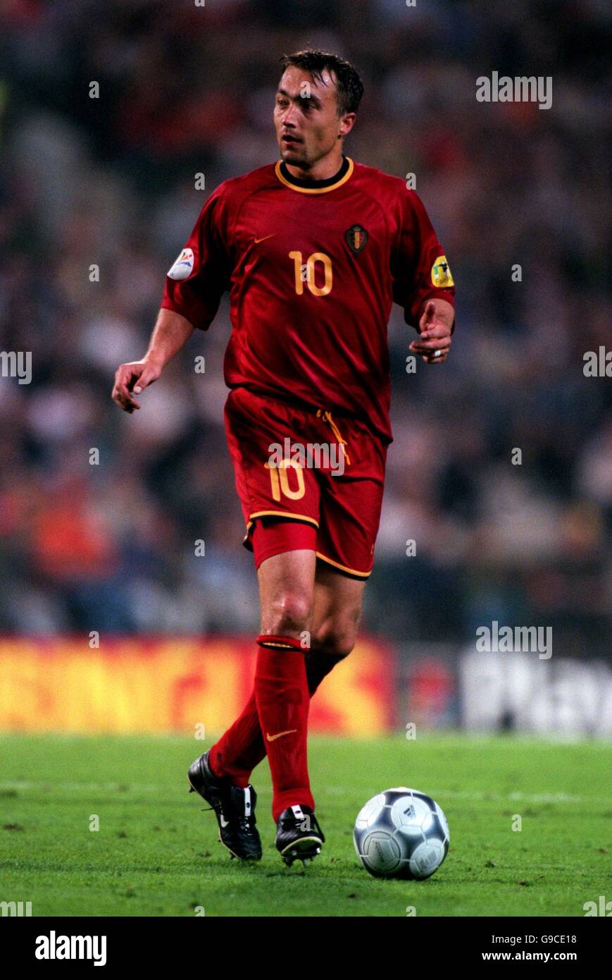 Calcio - Euro 2000 - Gruppo B - Belgio v Svezia Foto Stock