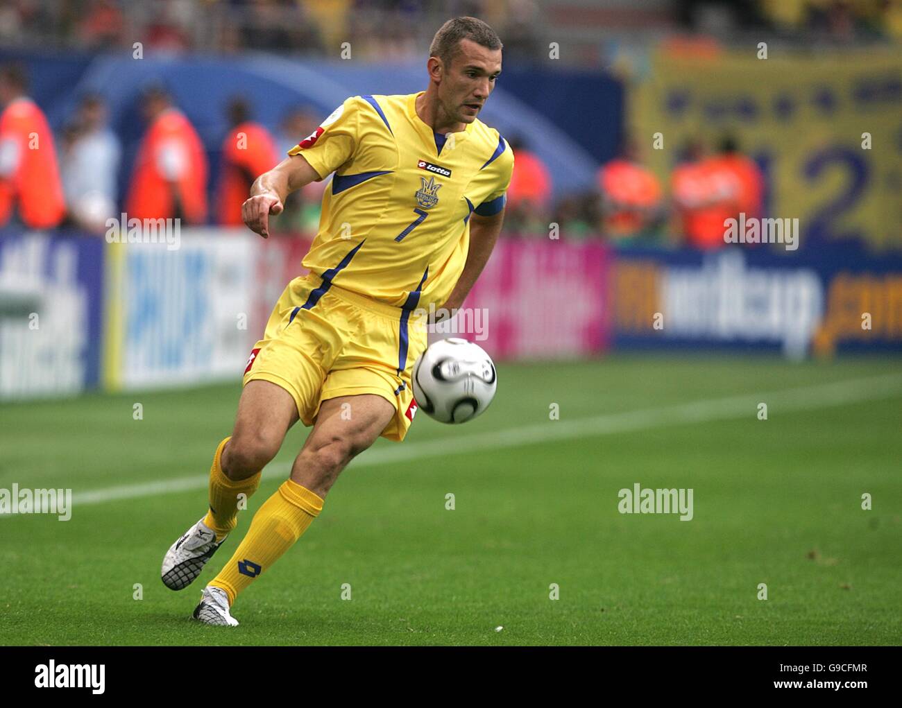 Calcio - Coppa del mondo FIFA 2006 Germania - Gruppo H - Arabia Saudita / Ucraina - AOL Arena. Andry Shevchenko, Ucraina Foto Stock