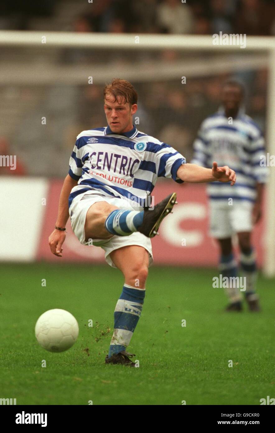 Calcio olandese - KPN Teleompetie - De Graafschap / Sparta Rotterdam. Patrick Ax, De Graafschap Foto Stock