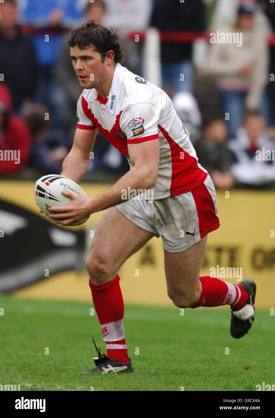 Rugby League - Powergen Challenge Cup - St Helens v Bradford Tori - Knowsley Road Foto Stock