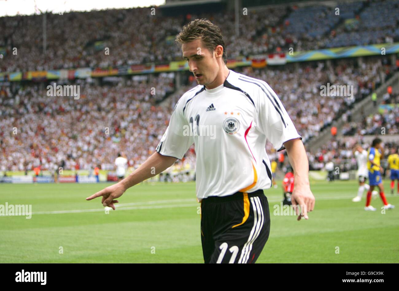 Calcio - 2006 FIFA World Cup Germany - GRUPPO A - Ecuador v Germania - Olympiastadion Foto Stock