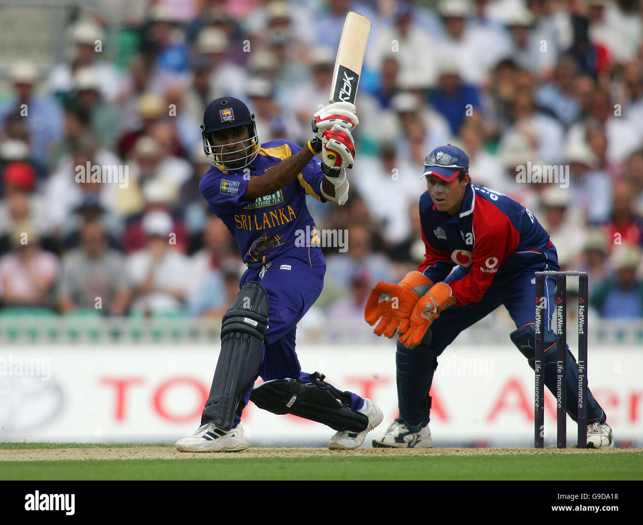 Cricket - NatWest una giornata internazionale della serie 2006 - Inghilterra v Sri Lanka - Il Brit Oval Foto Stock